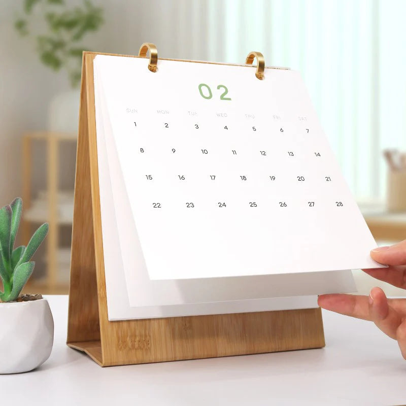 Kit de Peinture Numérotée - Calendrier de Bureau 2026 Peinture par Numéros | édition plantes