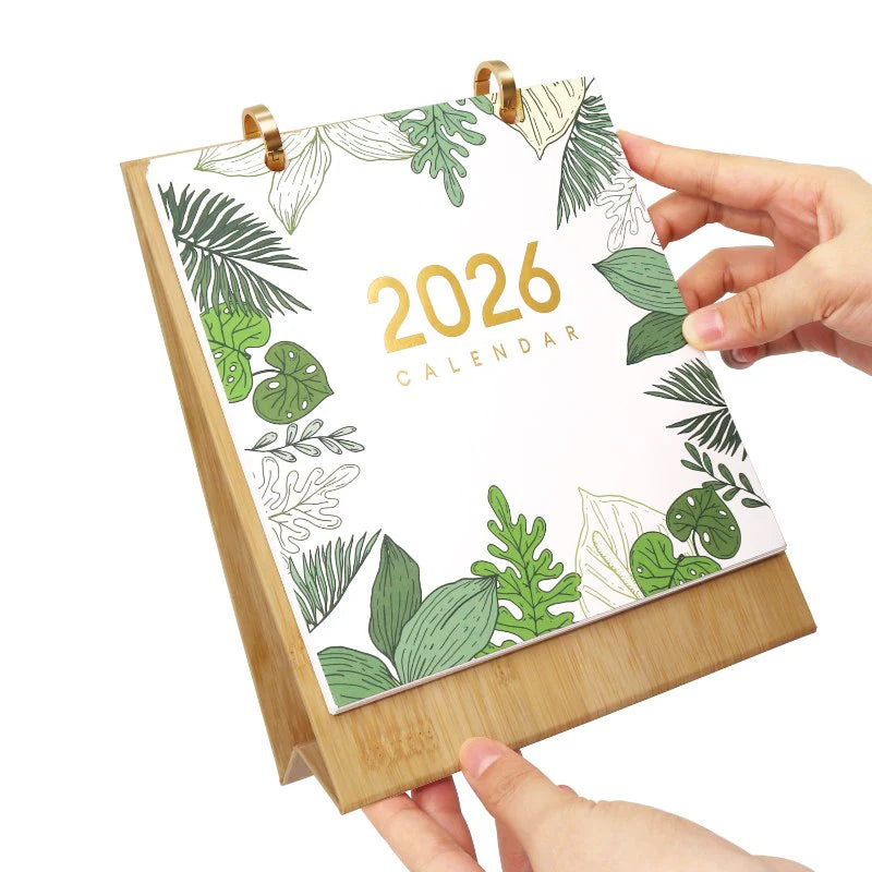 Kit de Peinture Numérotée - Calendrier de Bureau 2026 Peinture par Numéros | édition plantes