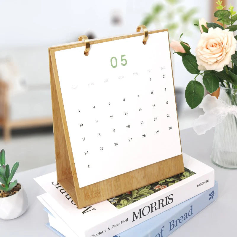 Kit de Peinture Numérotée - Calendrier de Bureau 2026 Peinture par Numéros | édition plantes