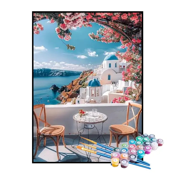 Kit de pintura por números - Hecho en Grecia