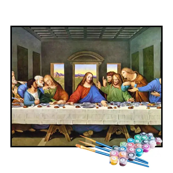 Kit de pintura por números - La Última Cena