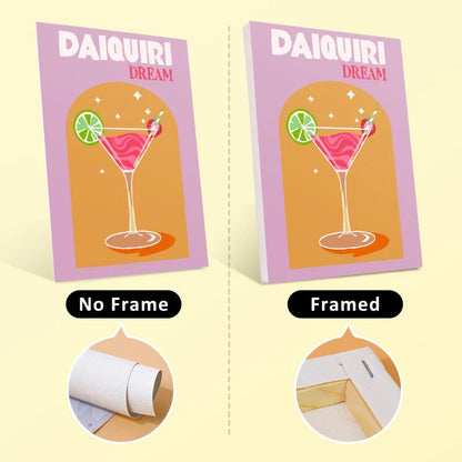 Kit de Peinture Numérotée - 6 mini peintures - coffret cocktails sip & paint