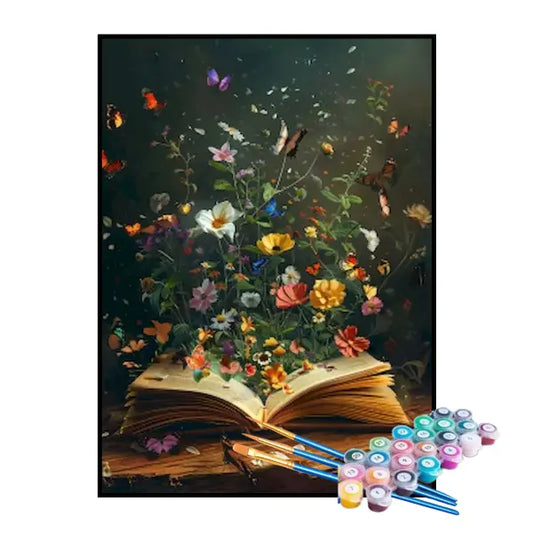 Kit de pintura por números - Blooming Books