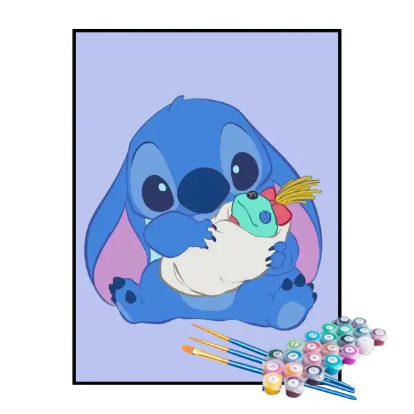 Kit de pintura por números de Stitch