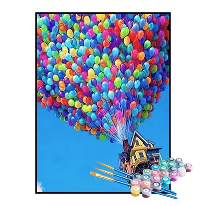 Kit de pintura por números - Up Altas Aventuras
