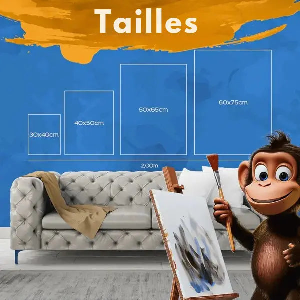 Kit de pintura por números - Personalizado